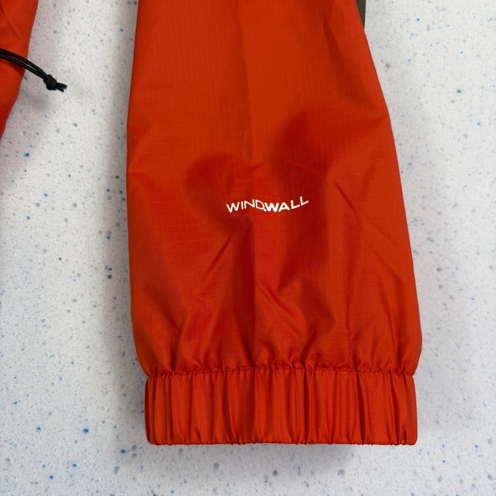 Gorpcore Colorblock Windbreaker North Face Full Zip Jacket Orange Navy TNF X M - Picture 11 of 12